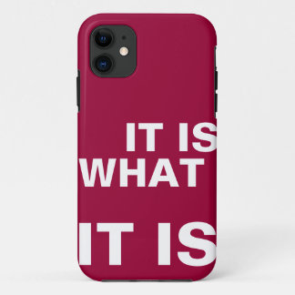 Capa Para iPhone 11 É o que é