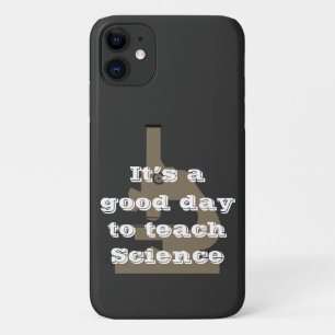 Capa Para iPhone 11 É um bom dia para ensinar ciência