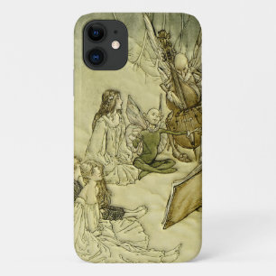 Capa Para iPhone 11 E uma canção fada - Arthur Rackham