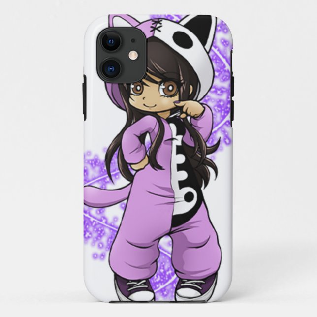 Capa Para iPhone 11 Edição limitada oficial do Aphmau (Verso)
