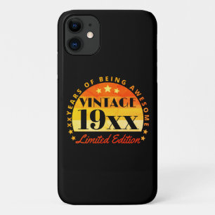 Capa Para iPhone 11 Edição limitada personalizada Aniversário