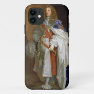 Capa Para iPhone 11 Edward Montagu, ø conde do sanduíche, c.1660-65