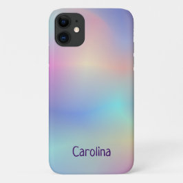 Capa Para iPhone 11 efeito holográfico