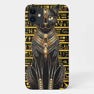 Capa Para iPhone 11 Egyptian Cat iPhone Case