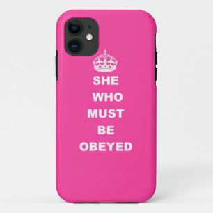Capa Para iPhone 11 Ela que deve ser obedecida