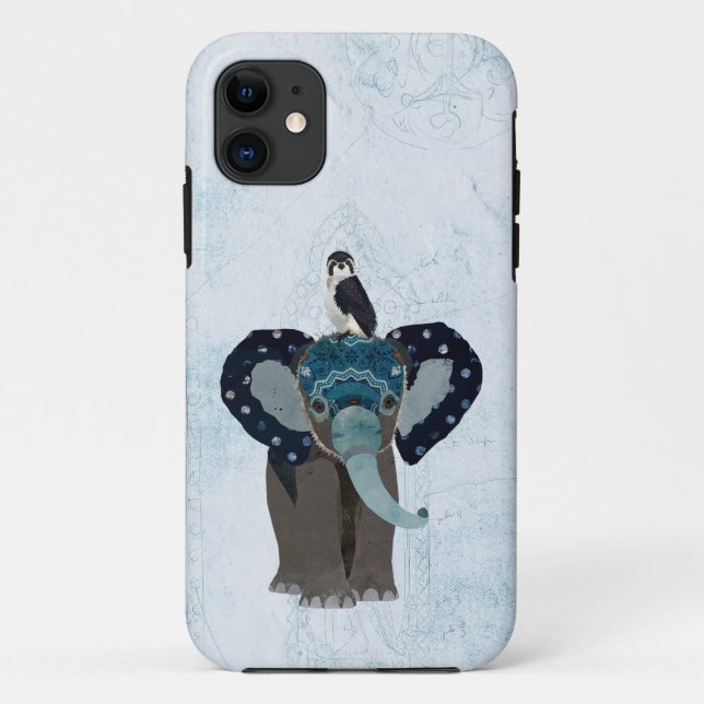 CAPA PARA iPhone 11 ELEFANTE E BLUE FALCON (Verso)
