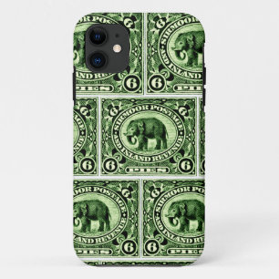 Capa Para iPhone 11 Elefante principesco indiano de 1895 estados