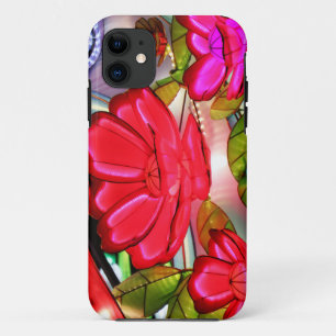 Capa Para iPhone 11 Elegância Elétrica em Rosa