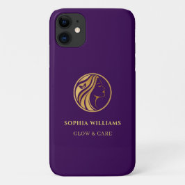 Capa Para iPhone 11 Elegant Promotional Business Logo iphone case