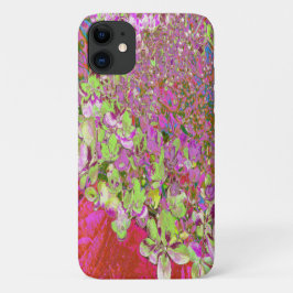 Capa Para iPhone 11 Elegante Chartreuse - Hidrópias Verde, Rosa e Azul