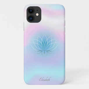 Capa Para iPhone 11 Elegante Classy Lotus Holographic
