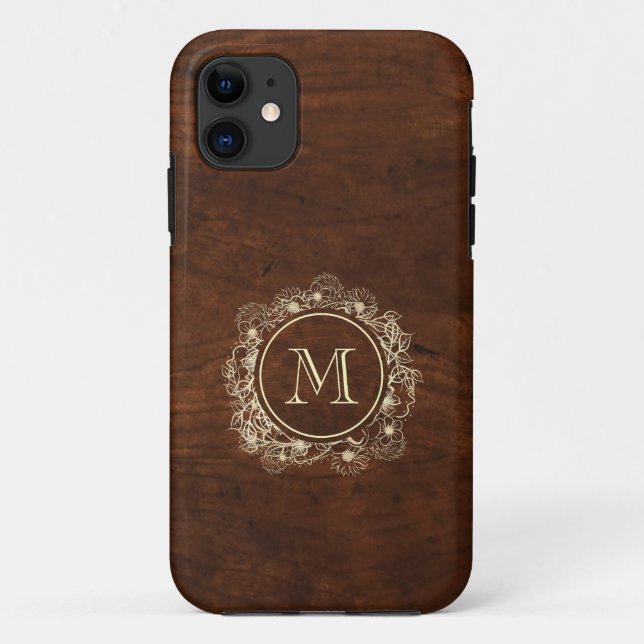 Capa Para iPhone 11 Elegrant Monogrammed (Verso)