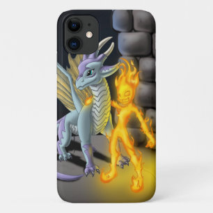 Capa Para iPhone 11 "Elemento adolescente: Fuego" Apple iPhone 11 Case