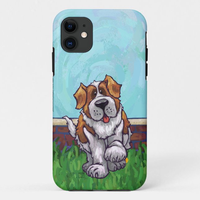 Capa Para iPhone 11 Eletrônica St. Bernard (Verso)