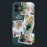 Capa Para iPhone 11 Eletrônico da família multi-fotos do na moda moder<br><div class="desc">Design de capa de telefone eletrônica da família de fotos múltipla na moda moderna. Aniversário ideal,  Natal,  dia de as mães ou design Dia de os pais. As cores podem ser alteradas.</div>