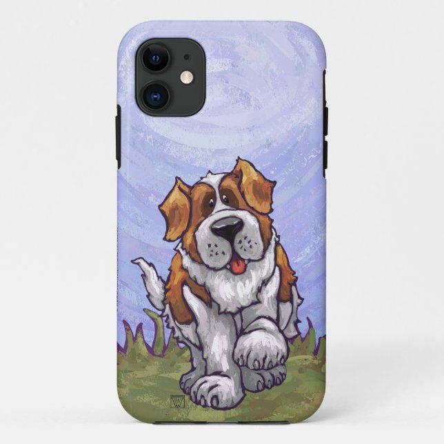 Capa Para iPhone 11 Eletrônicos de St Bernard (Verso)