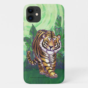 Capa Para iPhone 11 Eletrônicos de Tigre Cute