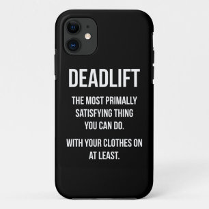 Capa Para iPhone 11 Elevador - Meme Gym Engraçado - Workout Novelty