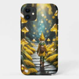 Capa Para iPhone 11 Elf de Cristal Amarelo