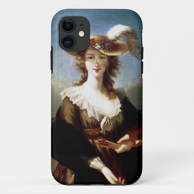 Capa Para iPhone 11 Elizabeth Vigee-Le Brun ~ Autorretrato (Verso)