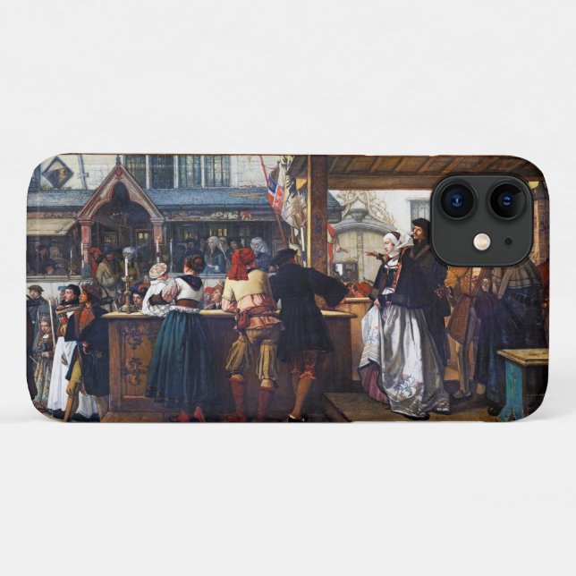 Capa Para iPhone 11 Em Antuérpia (Bélgica), Albrecht Durer (Verso (horizontal))