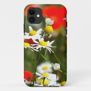 Capa Para iPhone 11 Em Um Campo de Poppies Ser Uma Margarida