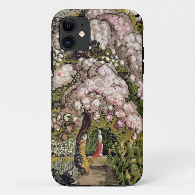 Capa Para iPhone 11 Em um jardim de Shoreham (w/c) (Verso)
