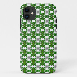 Capa Para iPhone 11 Emerald Diamond Gemstone Art Green