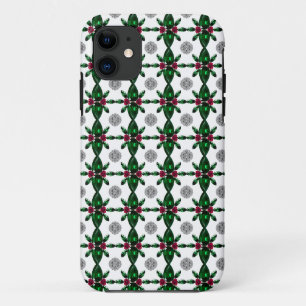 Capa Para iPhone 11 Emerald Ruby Diamond Gemstone Art Red Green
