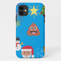 emoji poop christmas