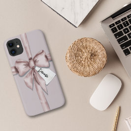 Capa Para iPhone 11 Emperrado em um arco rosa