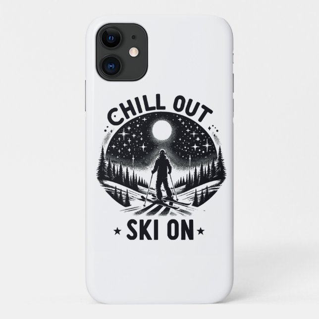 Capa Para iPhone 11 Encham o Ski (Verso)