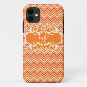 Capa Para iPhone 11 Encomenda d do soluço dos feitas dos alaranjadas