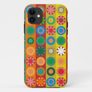 Capa Para iPhone 11 Energia de Flor nas Linhas