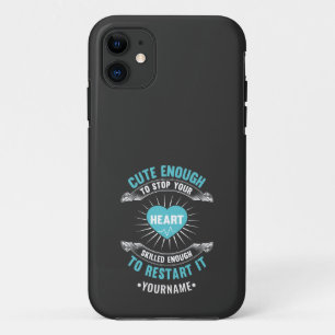 Capa Para iPhone 11 Enfermeira Enfermando Enfermeira Engraçada