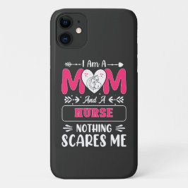 Capa Para iPhone 11 Enfermeira Engraçada Mãe, Enfermeira Mamãe faz cit