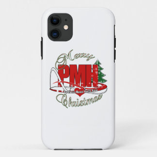 Capa Para iPhone 11 Enfermeiro Psiquiátrico-Mental CHRISTMAS