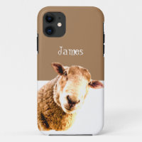 Engraçado Curioso Ovelha Fazenda Novidade Animal