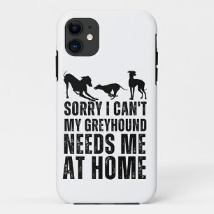 Capa Para iPhone 11 Engraçado Desculpe Não Posso Meu Galgo Precisa De 