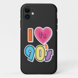 Capa Para iPhone 11 Engraçado eu adoro os anos 90, a festa do tema dos