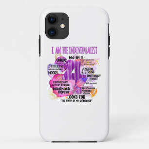 Capa Para iPhone 11 Enneagram Tipo 4 - Sou O Indivíduo