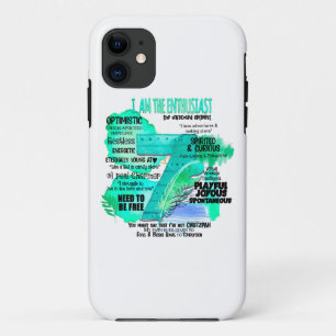 Capa Para iPhone 11 Enneagram Tipo 7 - Sou O Entusiasta