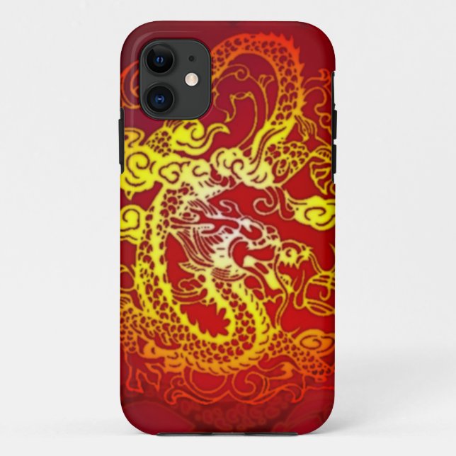 Capa Para iPhone 11 Entre no Dragão Vermelho (Verso)