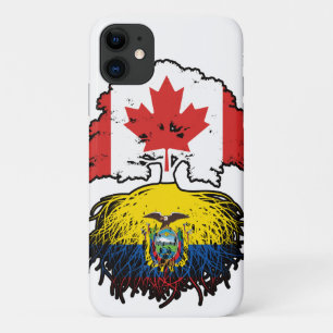 Capa Para iPhone 11 Equador, Equador, Canadá, raízes de árvores