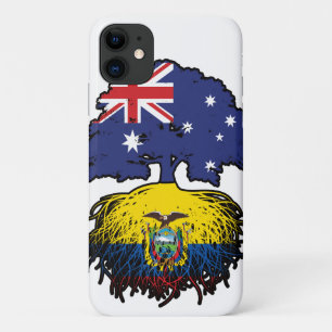 Capa Para iPhone 11 Equador - Raízes das Árvores Australianas, Equator