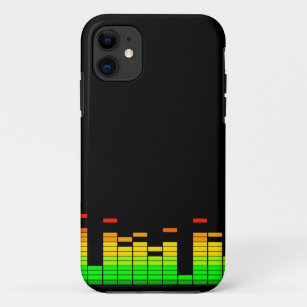 Capa Para iPhone 11 Equalizador Vibes do Beat of DJ Music