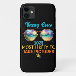 Capa Para iPhone 11 Equipe de férias 2024