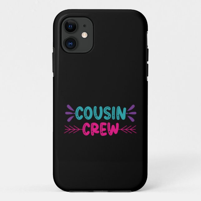 Capa Para iPhone 11 Equipe de Primos Fofos (Verso)