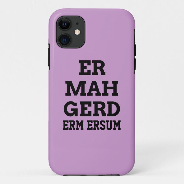 Capa Para iPhone 11 Ermahgerd iPhone 5 mal existe (Verso)