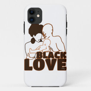 CAPA PARA iPhone 11 ESBOÇO PRETO DA FAMÍLIA
